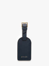 Porte-adresse Tradition Cuir Etrier Bleu tradition ETRA901M