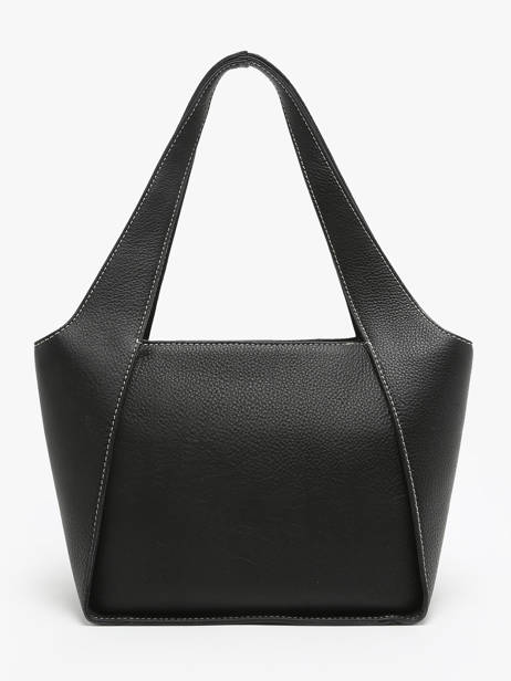 Sac PortÃ© Ã©paule M Foudre Cuir Etrier Noir foudre EFOD107M vue secondaire 4