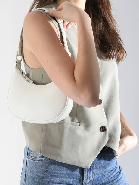 Sac PortÃ© Ã©paule Oxer Cuir Etrier Blanc oxer EOXE017V vue secondaire 1