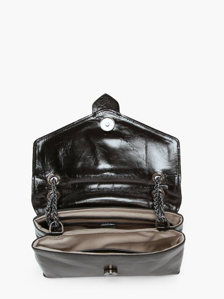 Sac BandouliÃ¨re Jana Amour Cuir Etrier Noir jana amour EJAM002R vue secondaire 3