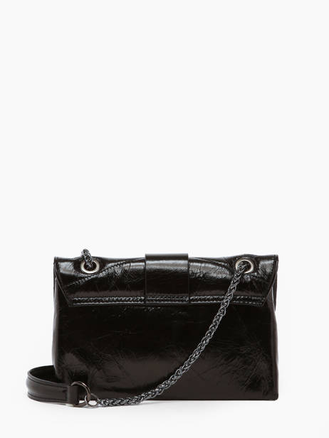Sac BandouliÃ¨re Jana Amour Cuir Etrier Noir jana amour EJAM002R vue secondaire 4